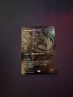 Phyrexian Obliterator (Oil Slick Raised Foil) Phyrexia: All Will Be One Foil - Image 1