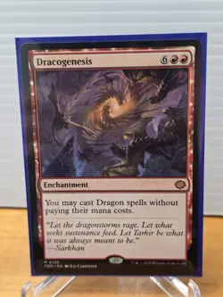 Magic the Gathering Dracogenesis #105 Tarkir Dragonstorm Non-Foil - Image 1