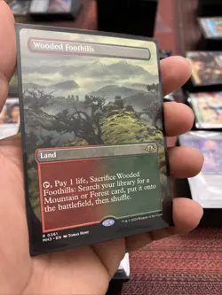 Wooded Foothills (Borderless) Modern Horizons 3 Regular - Image 2