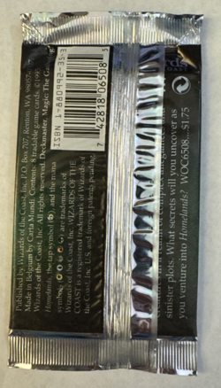 MTG: HOMELANDS Factory Sealed Booster Pack from Box - Magic - English 742818065085 - Image 2