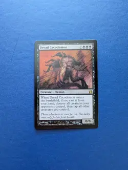 MTG Dread Cacodemon: Commander - NM-MT - Image 1