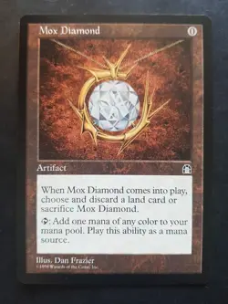 MTG Mox Diamond / Mox de Diamant - Stronghold / Forteresse - NearMint/Mint - Image 1