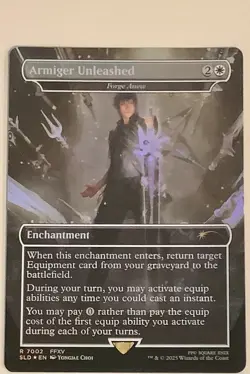 Armiger Unleashed Foil - Magic The Gathering Final Fantasy Secret Lair MTG - Image 1