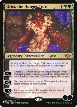 MTG GRIST, THE HUNGER TIDE EXC - GRIST, LA MAREA AFFAMATA - TLI - MAGIC - Image 1