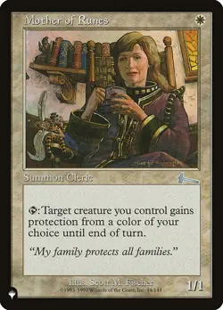 MTG MOTHER OF RUNES EXC - MADRE DELLE RUNE - TLI - MAGIC - Image 1