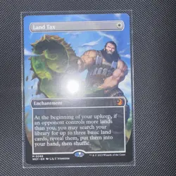 MTG Land Tax (Anime Borderless) - Wilds of Eldraine: Enchanting Tales (WOT) NM - Image 1