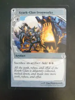 MTG Krark-Clan Ironworks - Future sight - Mystery Booster 2 #224 - Image 1