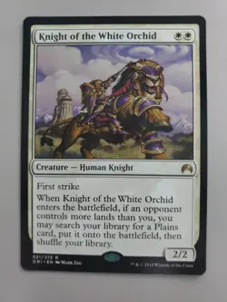 MTG Knight of the White Orchid Magic Origins Regular Rare - Image 1