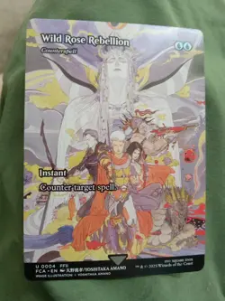 0004 Wild Rose Rebellion Counterspell FFII Showcase Final Fantasy MINT MTG Card - Image 1