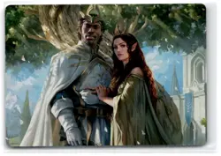 2023 The Lord of the Rings: Tales of Middle-earth Aragorn and Arwen, Wed #33 Art - Image 1
