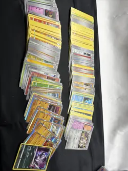 #6 pokemon cards lot 220 Cards Over 20 Holo/ Reverse Holo With Random Vintage - Image 1