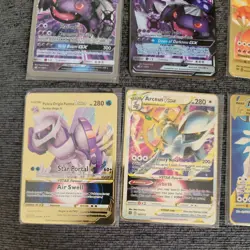 Lot of 6 Custom Pokemon Cards - Metal Gold & Shadow Art - Charizard, Arceus - Image 4