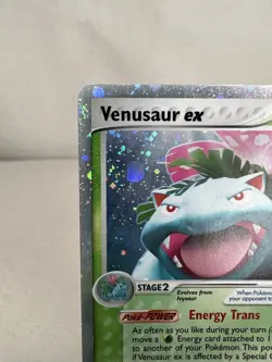 2004 Venusaur ex 112/112 Holo Rare EX Fire Red & Leaf Green Pokemon Card MP/LP - Image 4