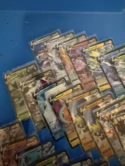 Pokemon TCG Assorted Era V Full Art Holo Lot of 111 Cards Sleeved - Image 4