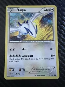 Pokemon Lugia TCG XY156 Black Star Promo Holo Card 2016 - Image 1