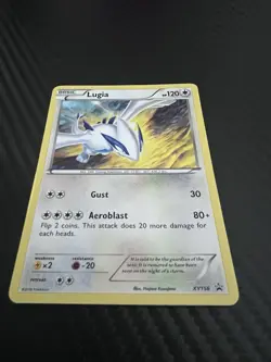 Pokemon Lugia TCG XY156 Black Star Promo Holo Card 2016 - Image 2