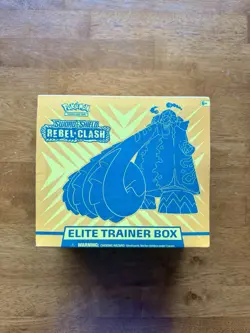 Pokemon TCG Rebel Clash Elite Trainer Box (ETB): Sealed, New! - Image 1