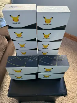 Pokemon TCG: 25th Anniversary Celebrations Elite Trainer Box (2021)***OPENED*** 820650809439 - Image 2