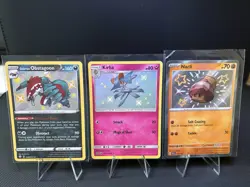 Pokemon- TCG Trading Cards Baby Shiny Obstagoon, Kirlia, Nacli (lot4) - Image 1
