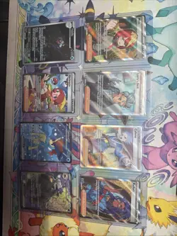 Pokemon Full Art Lot Trainers 8 Cards Mela Cyllene Raifort Palafin Keldeo NM - Image 1