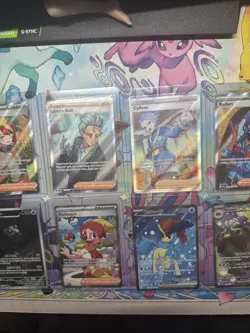Pokemon Full Art Lot Trainers 8 Cards Mela Cyllene Raifort Palafin Keldeo NM - Image 3