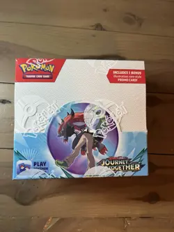 Pokemon TCG: Journey Together ENHANCED Factory Sealed Booster Box + Topper - Image 1
