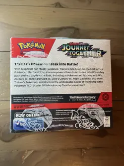 Pokemon TCG: Journey Together ENHANCED Factory Sealed Booster Box + Topper - Image 2