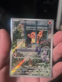 Pokemon TCG Charmander 044 Holo Black Star Promo Obsidian Flames - Image 1