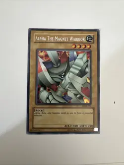 Yu-Gi-Oh! TCG Alpha the Magnet Warrior Holo - Image 1