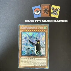 YUGIOH FLOOWANDEREEZE & EMPEN SECRET RARE BODE-EN017 1ST EDITION - Image 1