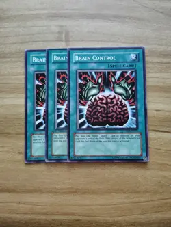 Yu-Gi-Oh! - Brain Control 3X - Full Playset - Image 1