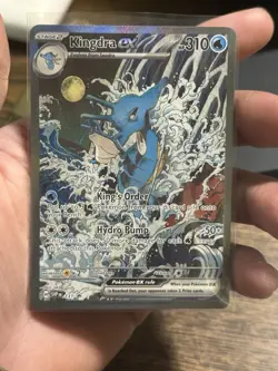 Pokemon TCG Kingdra EX 131 Holo Shrouded Fable Promo Card - Image 1
