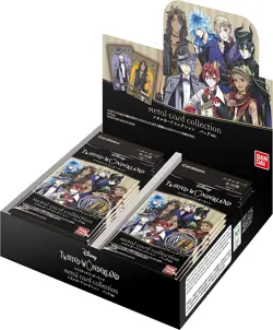 BANDAI Disney Twisted Wonderland Metal Card Collection Pack Ver Box Japanese NEW - Image 2
