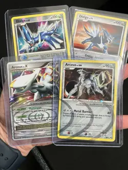 Pokemon Card Collection Lot HITS Wotc Full Arts Holos Arceus Lv. X Dialga - Image 1