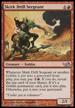 Ib Halfheart, Goblin Tactician - Light Play MTG Duel Decks: Elves vs Goblins - Image 1