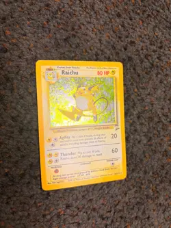 Raichu Pokemon card - Good Condition - Image 1