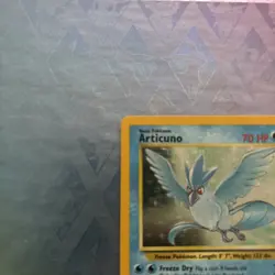 Articuno Holo Pokemon Card 2/62 Fossil Set Original 1999 - Image 3