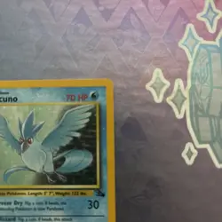 Articuno Holo Pokemon Card 2/62 Fossil Set Original 1999 - Image 4