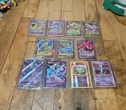 Pokemon 11 Card Lot All Raw Vg- Near Mint Mew Mew Two - Image 1