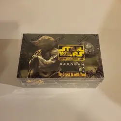 1997 DECIPHER STAR WARS COLLECTIBLE CARD GAME ENGLISH DAGOBAH SEALED BOOSTER BOX - Image 1