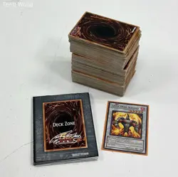 Konami Yu-Gi-Oh! TCG Card Lot Bulk Collection w/ Lavalval Ignis & Game Mat - Image 1