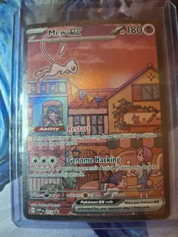 Mew ex SVP 053 Scarlet & Violet 151 Black Star Promo Pokemon TCG Card NM - Image 1