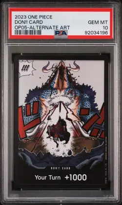 One Piece Awakening Of The New Era OP-05 Don!! Card PSA 10 - Image 1