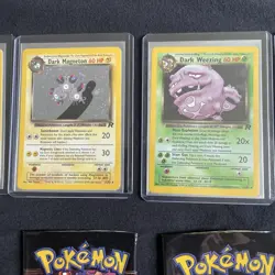 Pokemon Team Rocket Booster Packs OPENED and Cards Set - Image 4