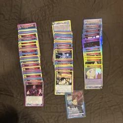 Union Arena Fullmetal alchemist english Lot Of 130 Cards ! Read Description - Image 1