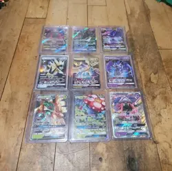 Pokemon 9 All GX Card Lot All Raw Near Mint - Image 1