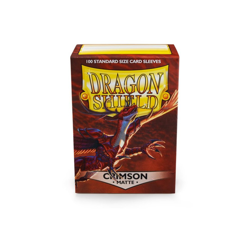 Dragon Shield: Matte Card Sleeves (100): Crimson - Image 1