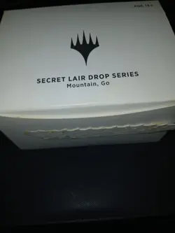 Mtg Secret Lair Mountain, Go Opened Box Unused Mint Cards Magic The Gathering - Image 1