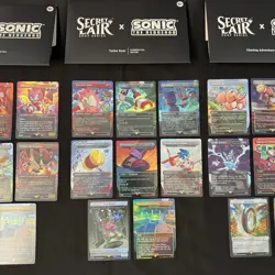 Magic The Gathering Secret Lair x Sonic Foil Bundle Chasing Adventure Turbo Gear - Image 3