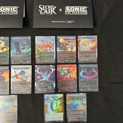 Magic The Gathering Secret Lair x Sonic Foil Bundle Chasing Adventure Turbo Gear - Image 4